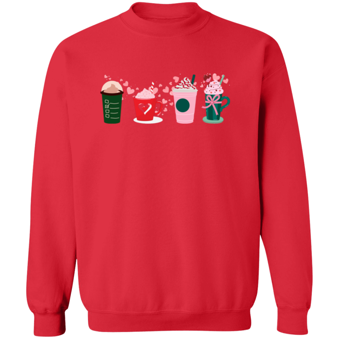 Valentine's Day Coffee Sweatshirt