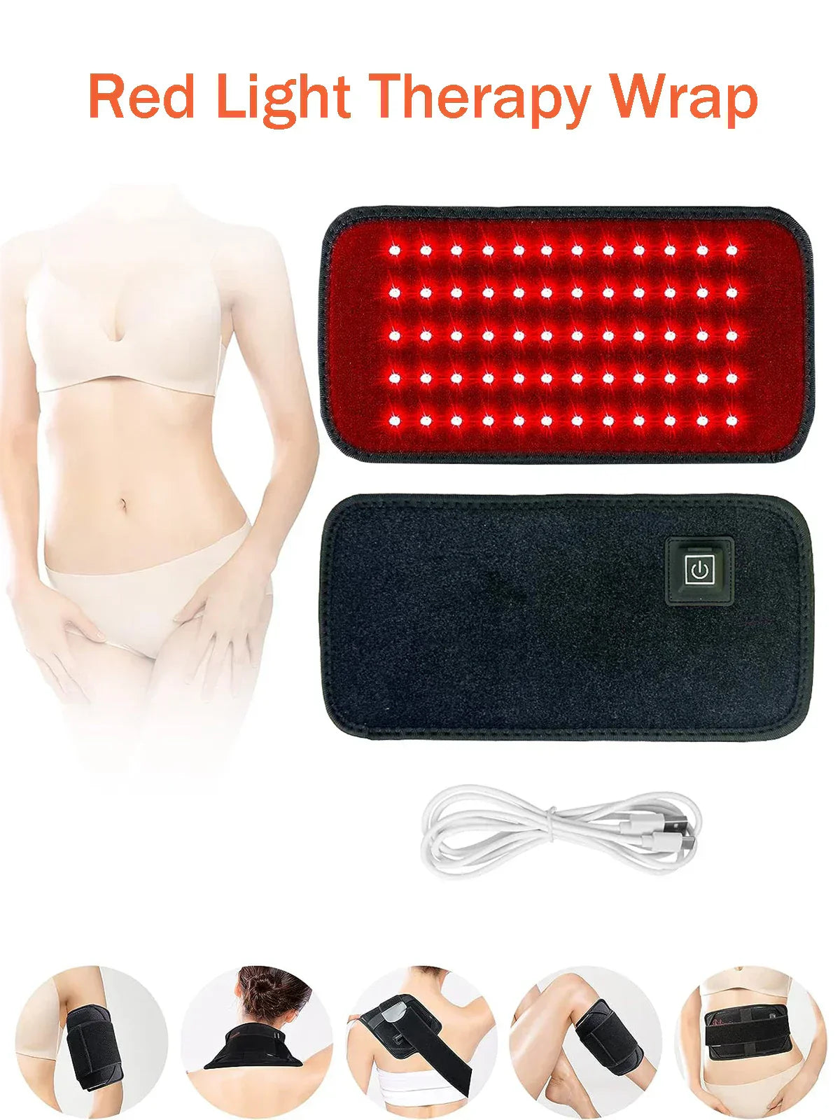 Advanced Infrared & Red Light Therapy Belt ā Pain Relief