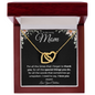 To My Loving Mom-From Your Children| Interlocking Necklace