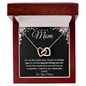 To My Loving Mom-From Your Children| Interlocking Necklace