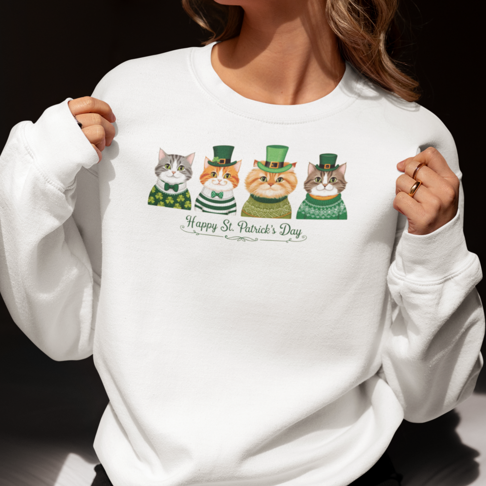 Cats St Patrick's Day T-Shirt/Sweatshirt