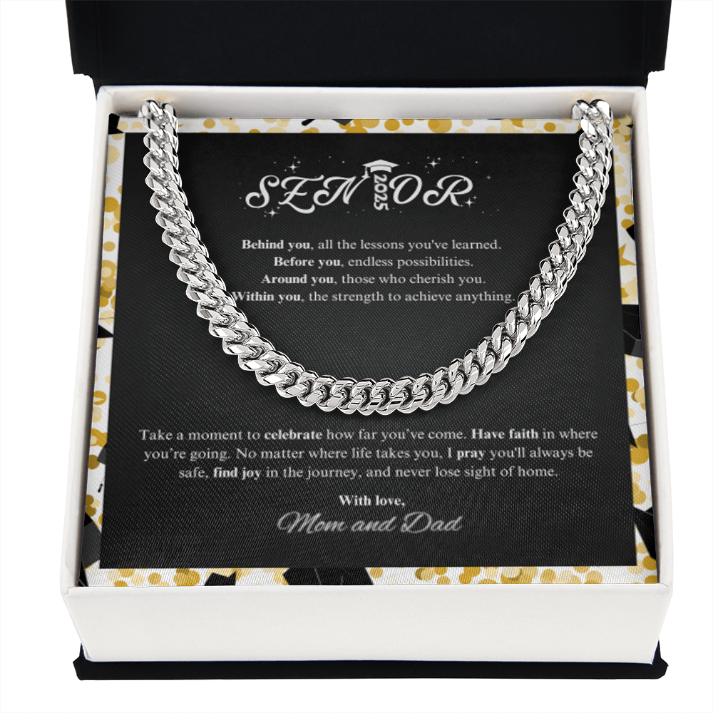 Personalized Graduation Gift-Cuban Link Chain