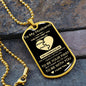 To My Husband | You Complete Me (Dog Tag)