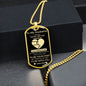 To My Husband | You Complete Me (Dog Tag)
