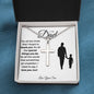To My Dad| Thank You From Son (Cross Ball Chain)