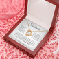 To My Soulmate| I Love You (Forever Love Necklace)