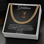 To My Grandson | You Are Loved More Than You Know (Cuban Link Chain)