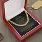 To My Grandson | Stay Strong, Be Confident (Cuban Link Chain)