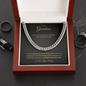 To My Grandson | Stay Strong, Be Confident (Cuban Link Chain)
