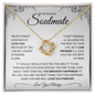 To My Beautiful Soulmate| You Bring Happiness (Love Knot Necklace)