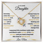 To My Lovely Daughter| My Most Beautiful Chapter ( Love Knot Necklace)