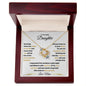 To My Lovely Daughter| My Most Beautiful Chapter ( Love Knot Necklace)