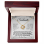To My Beautiful Soulmate| You Bring Happiness (Love Knot Necklace)