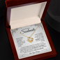 To My Beautiful Soulmate| You Bring Happiness (Love Knot Necklace)