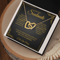 To My Dearest Soulmate| My Love For You (Interlocking Heart Necklace)