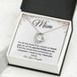 To My Loving Mom| Thank You (Forever Love Necklace)