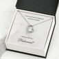Bridesmaid| I Can't Tie The Knot Without You (Forever Love Necklace)