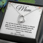 To My Loving Mom| Thank You (Forever Love Necklace)