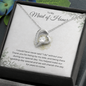 Maid of Honor| Thank You For Being By My Side (Forever Love Necklace)