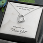 Flower Girl| I Can't Tie The Knot Without You (Forever Love Necklace)