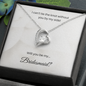 Bridesmaid| I Can't Tie The Knot Without You (Forever Love Necklace)