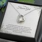 Flower Girl| Thank You For Being By My Side (Forever Love Necklace)