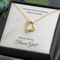 Flower Girl| I Can't Tie The Knot Without You (Forever Love Necklace)