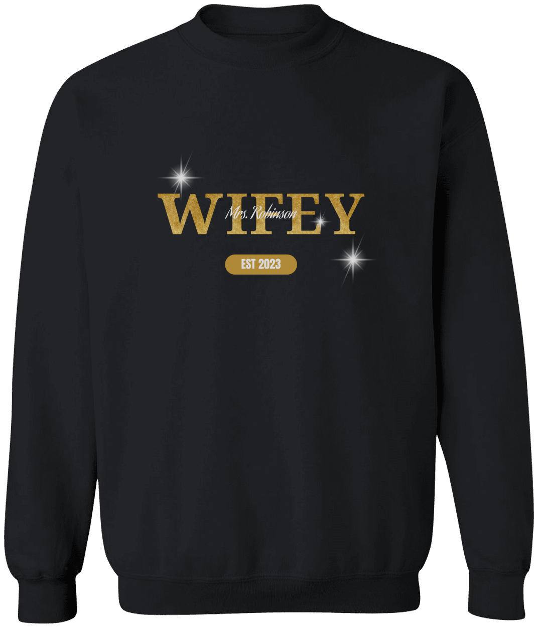 Wifey Personalized T-Shirt/Sweatshirt