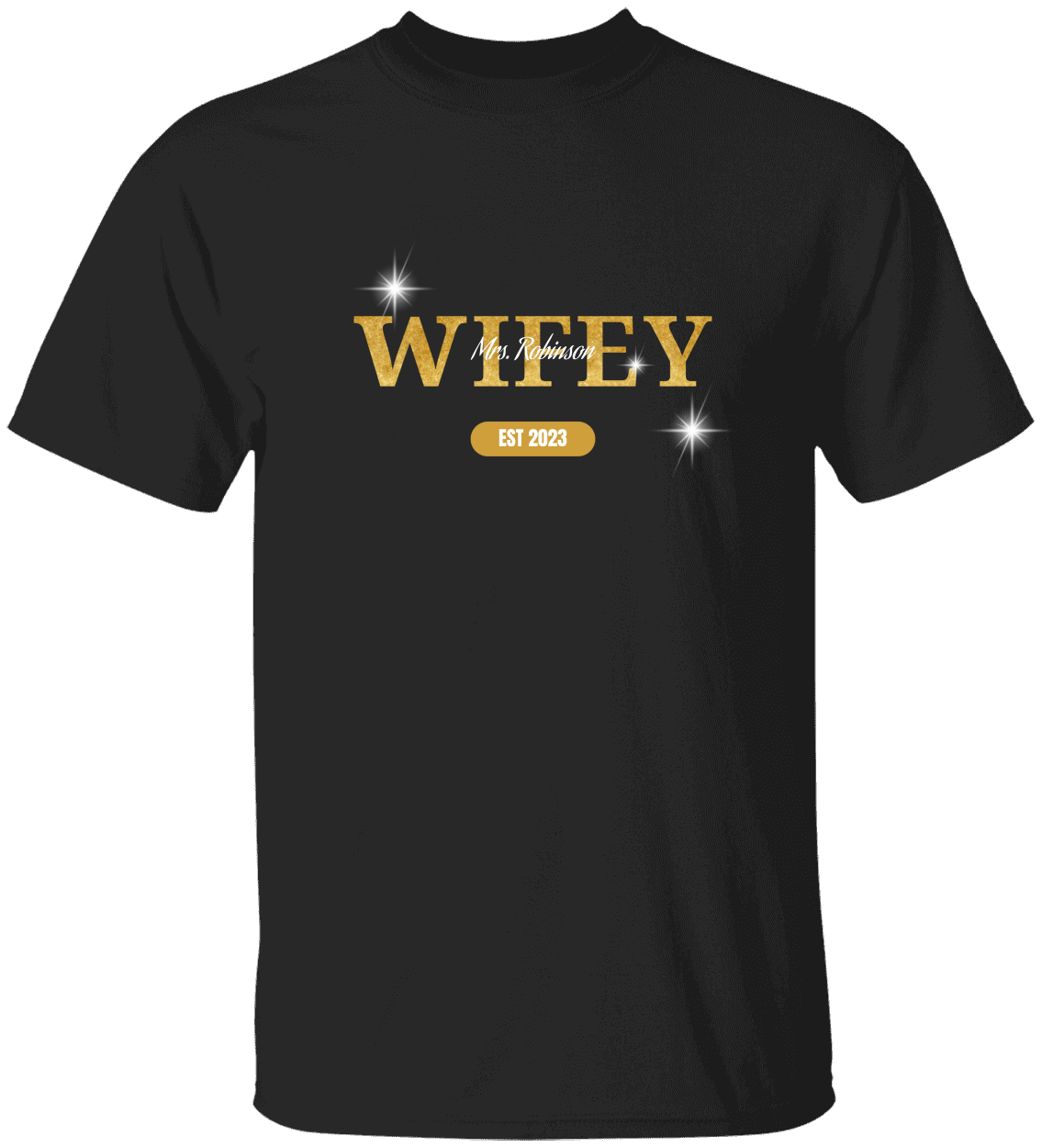 Wifey Personalized T-Shirt/Sweatshirt