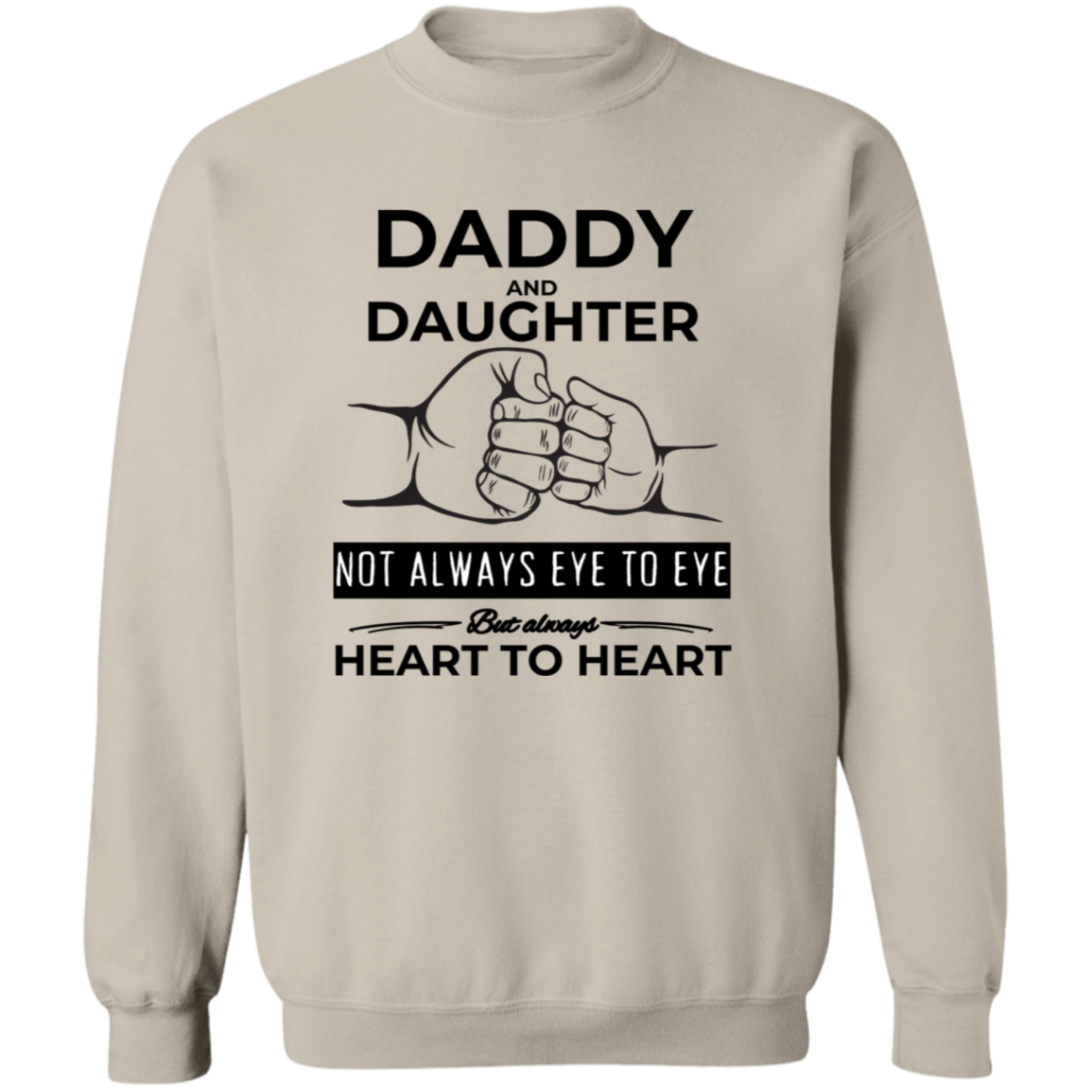 Daddy & Daughter Fist Bump-T-Shirt/Sweatshirt