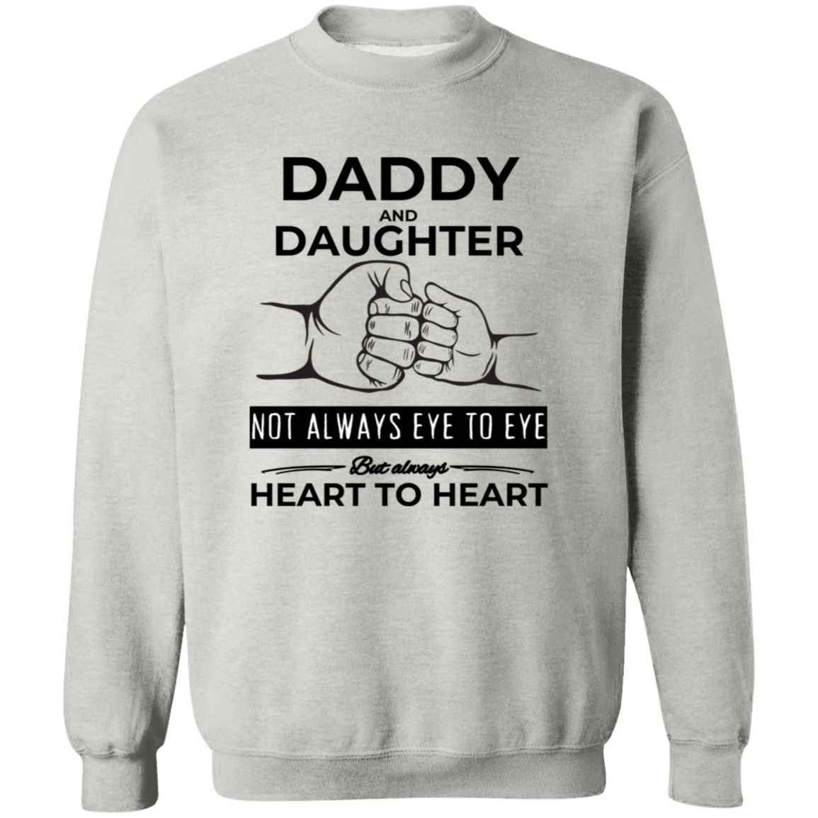 Daddy & Daughter Fist Bump-T-Shirt/Sweatshirt