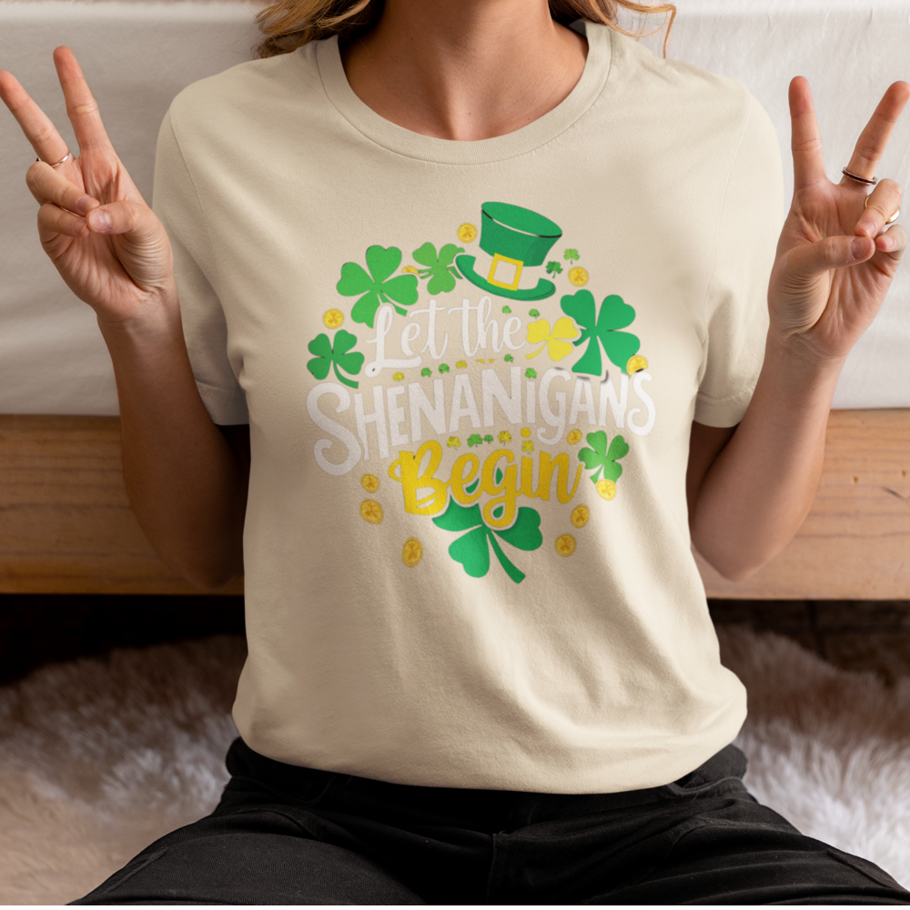 Let The Shenanigans Begin St Patrick's Day T-Shirt/Sweatshirt