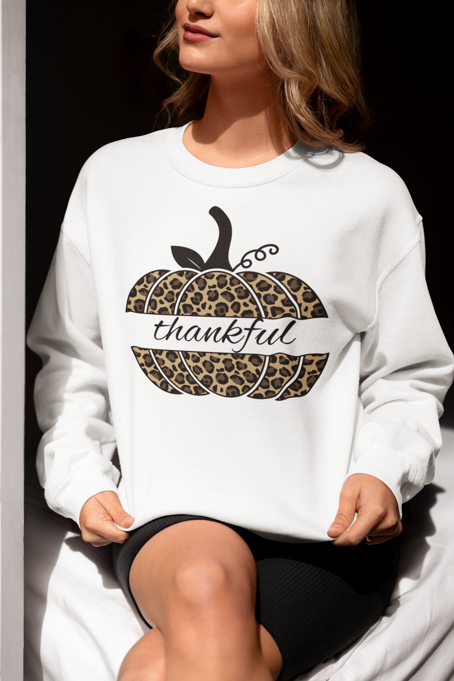 Thankful Cheetah Pumpkin T-Shirt| Sweatshirt