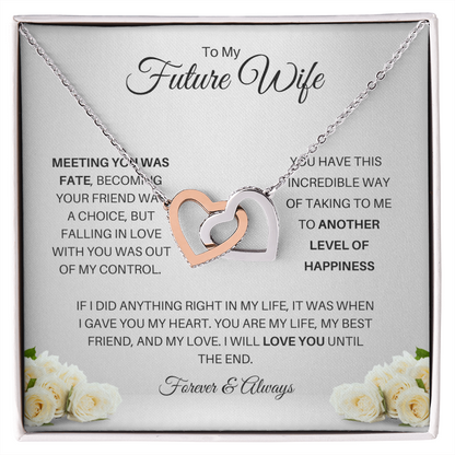 To my Future Wife| Another Level of Happiness (Forever Love Necklace)