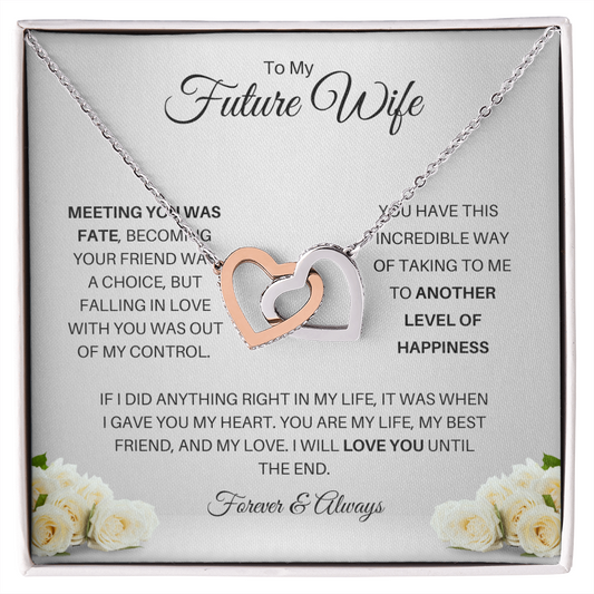 To my Future Wife| Another Level of Happiness (Forever Love Necklace)