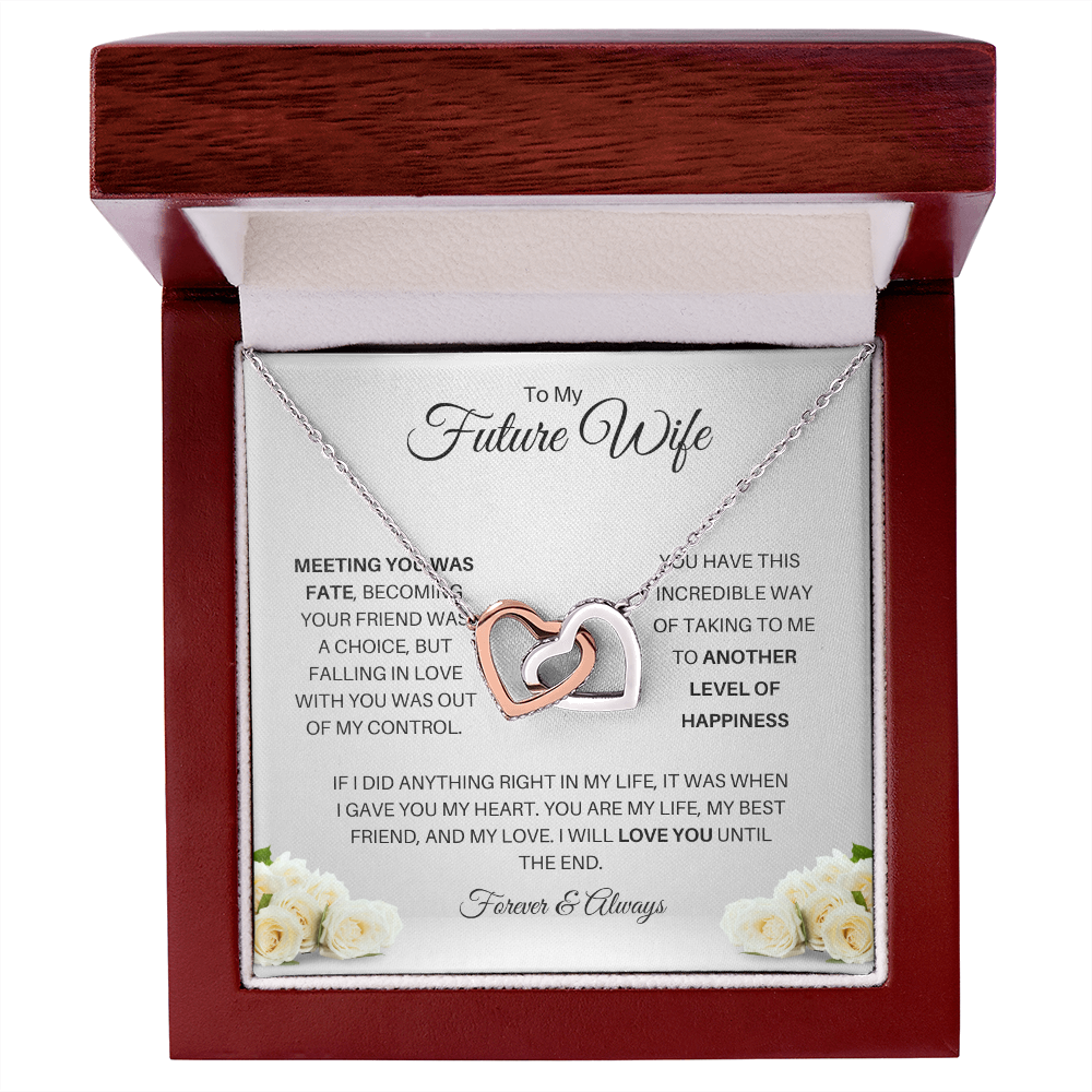 To my Future Wife| Another Level of Happiness (Forever Love Necklace)