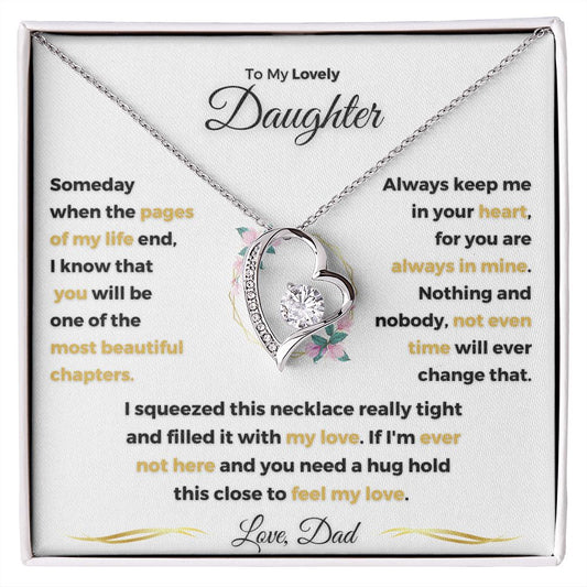 To My Lovely Daughter| My Most Beautiful Chapter (Forever Love Necklace)